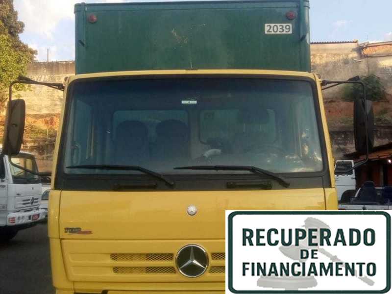 Mb 1718 Reduzido C/ Baú De 7 Metros Amarelo 11/11 